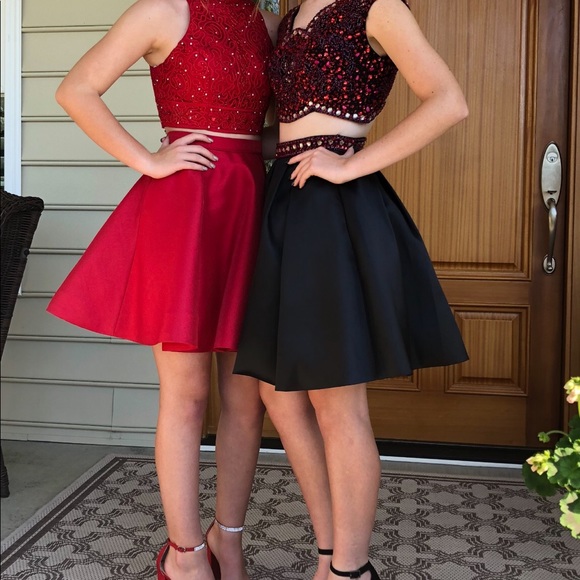 Rachel Allan Homecoming Dress rhinestones corset 0 - Picture 8 of 8